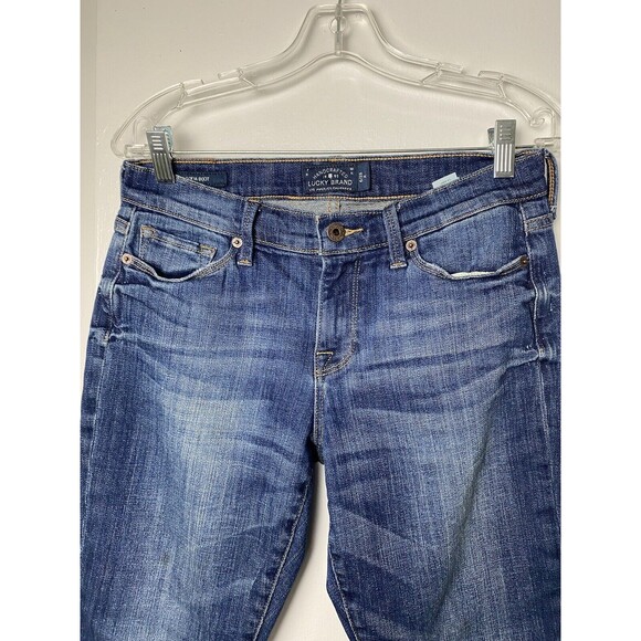Lucky Brand Sofia Boot Jeans Womens Blue Size 6/28 Stretch Pockets Mid Rise - Picture 12 of 16